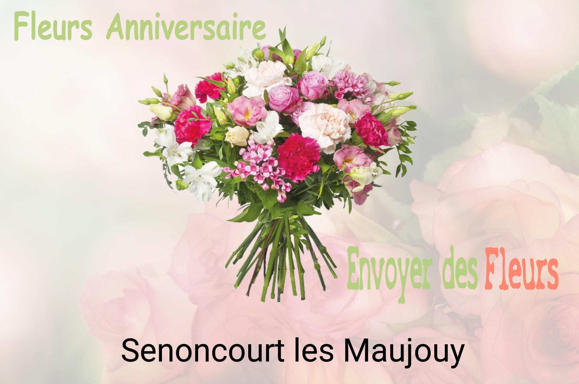 Bouquet de fleurs d’anniversaire livré à Senoncourt-les-Maujouy